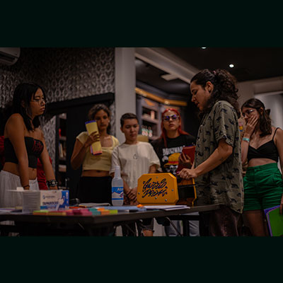 Capacitación empresarial con arte